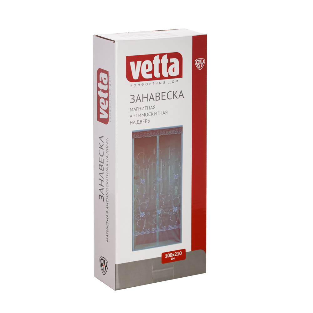 Занавеска магнитная антимоскитная на дверь Vetta, 100x210 см - #7