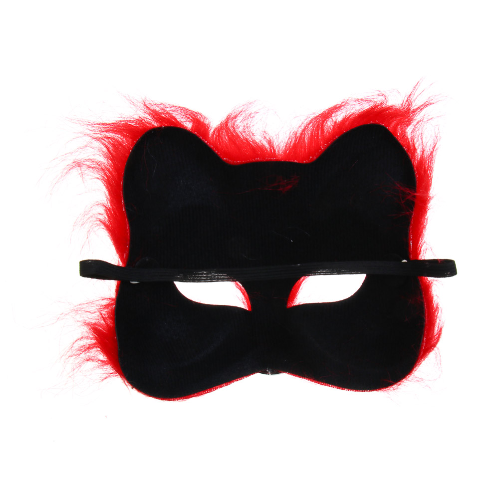 СНОУ БУМ Маска карнавальная, 17х16см, пластик, ткань, 4 дизайна - #4