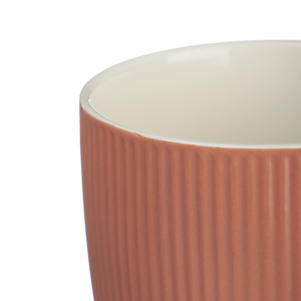 MILLIMI Кружка Рельеф цветной, 350мл, фарфор, 4 дизайна - #4