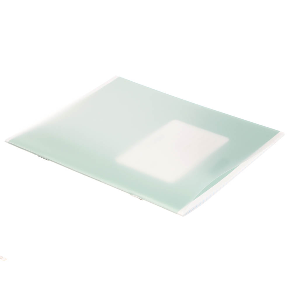 Тетрадь школьная 18л. в клетку ClipStudio, БЕЛЫЕ ЛИСТЫ, обл. пластик, скрепка - #20