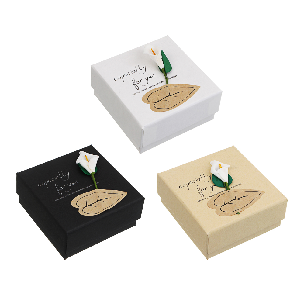 Подарочная коробка тм Fntastic "Цветок" 7,8x7,5x3,5 см, бумага - #1