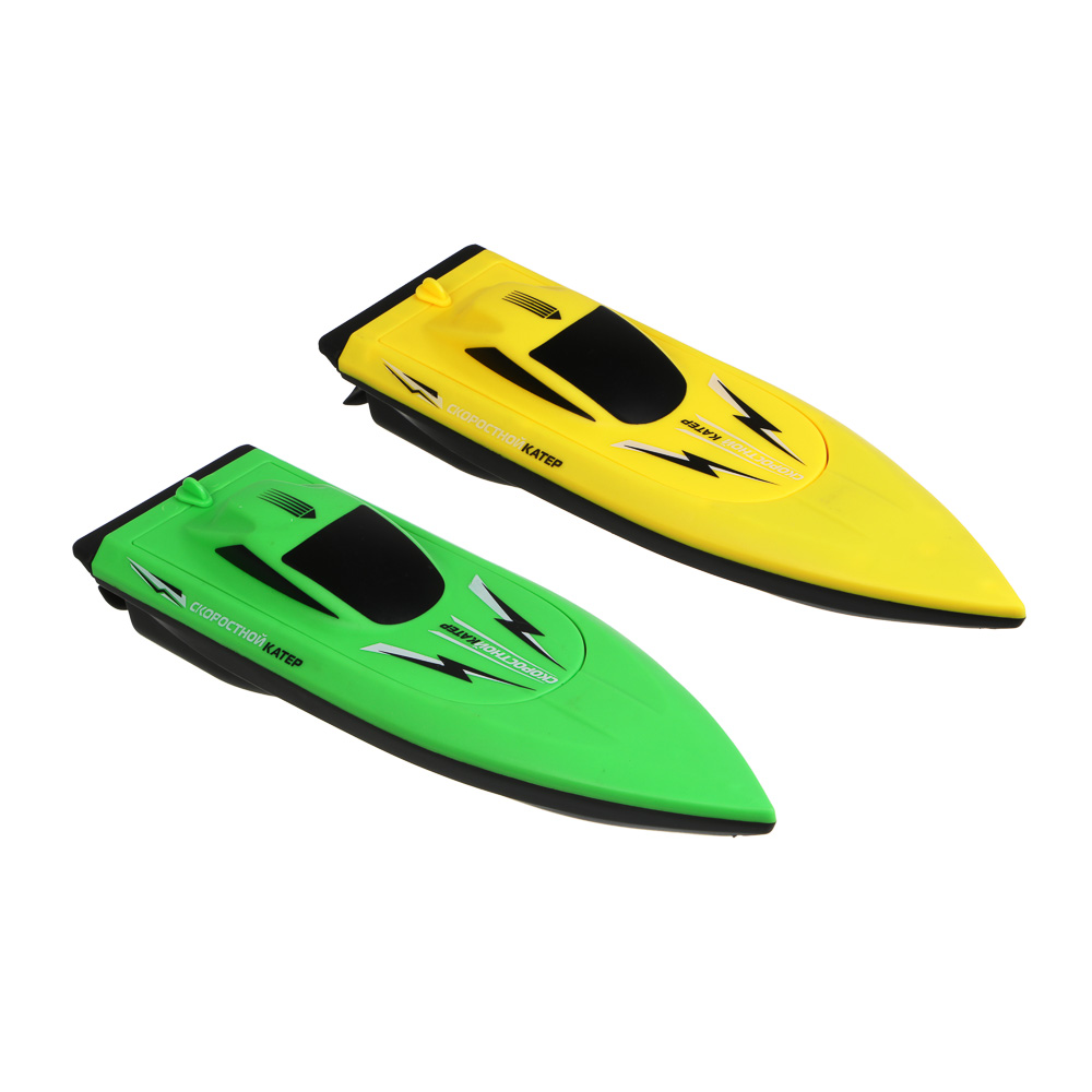 ИГРОЛЕНД Лодка на радиоуправлении, 27 МГц, 5АА, РР, 26x10x12см, 2 дизайна - #2