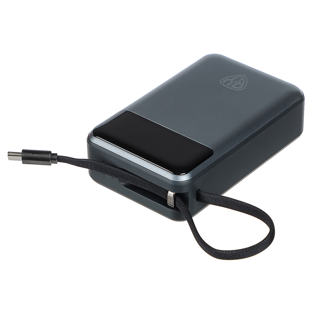 BY Аккумулятор мобильный, 20000мАч, 1xUSB-C, 1xUSB-A, встроенный кабель Type-C, 65Вт - #4