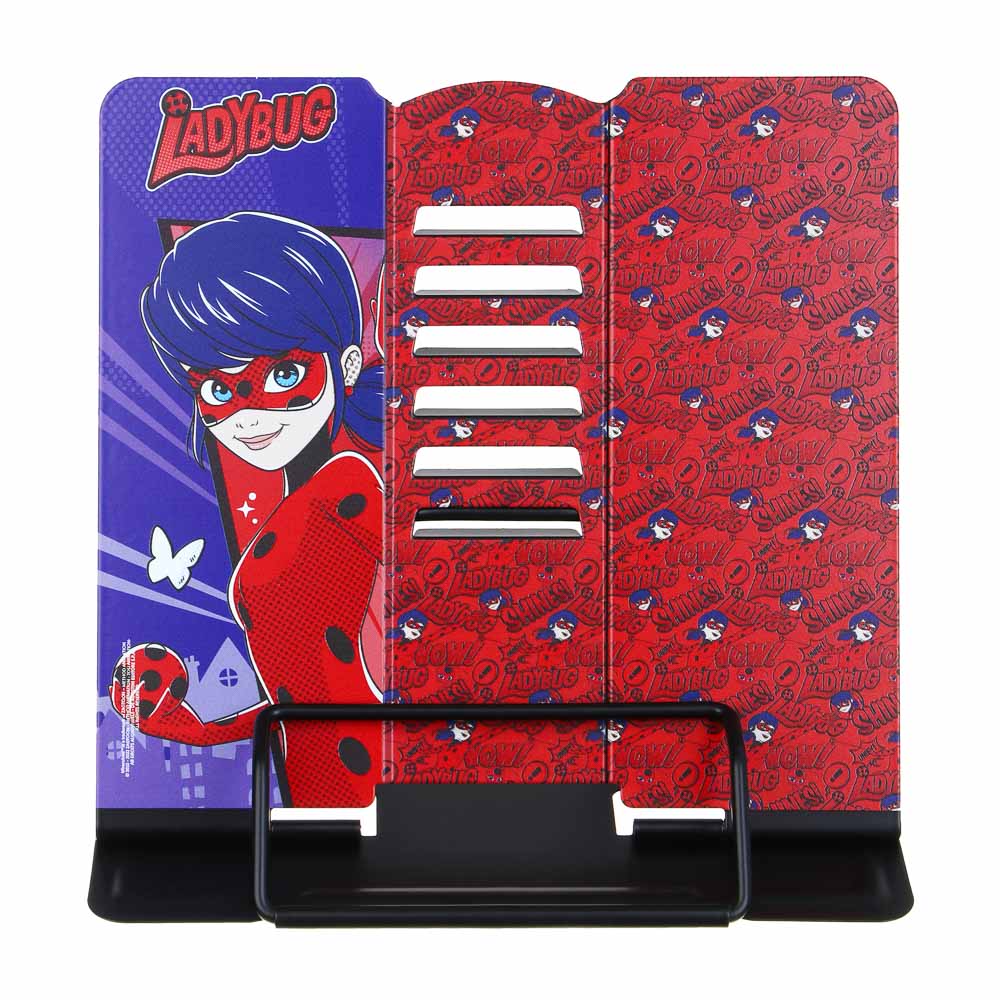 Ледибаг Подставка для книг, для А5, 20х15,5х19см, металл с цветной печатью, пакет, серия "Кор" - #5