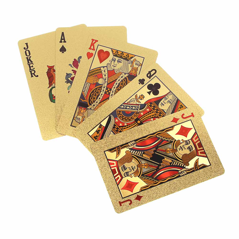 Карты сувенирные игральные "Золотые", 54 карты - #4