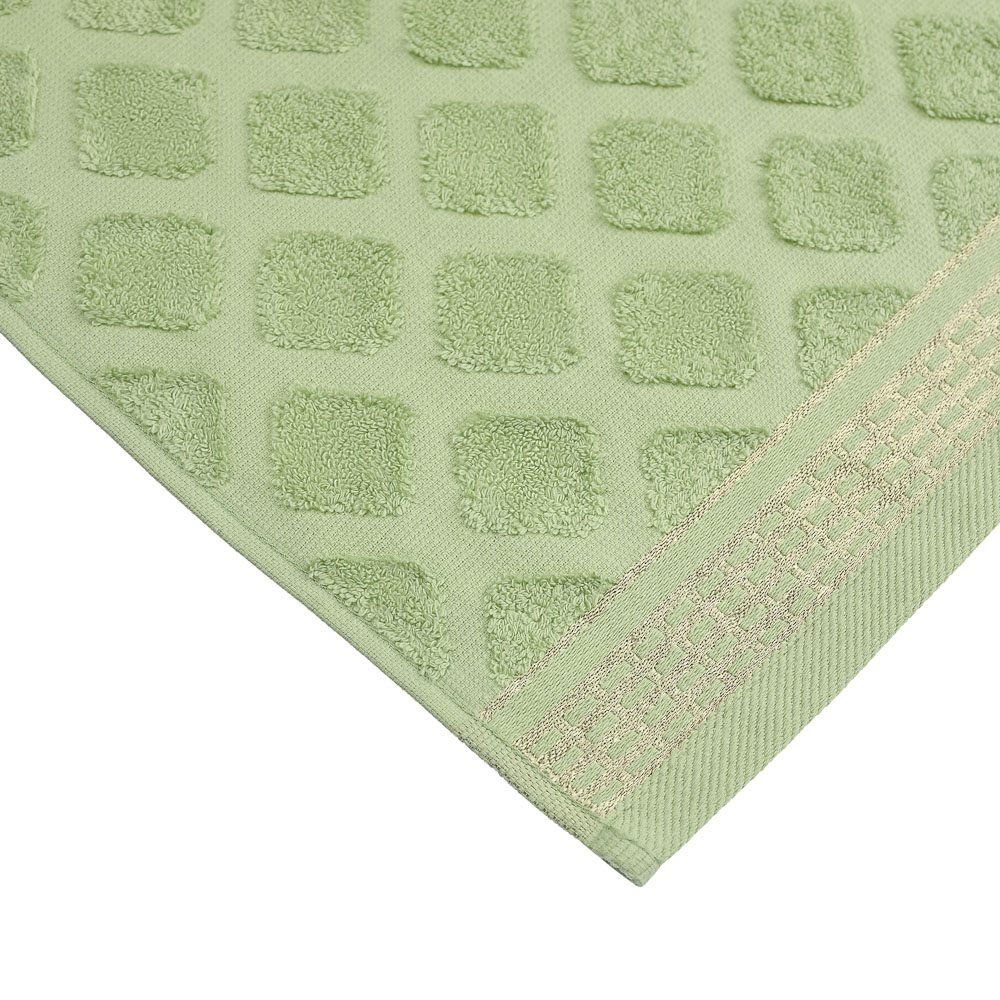 PROVANCE Эвкалипт Полотенце махровое, 100% хлопок, 50х90см, 420гр/м, зеленый - #11