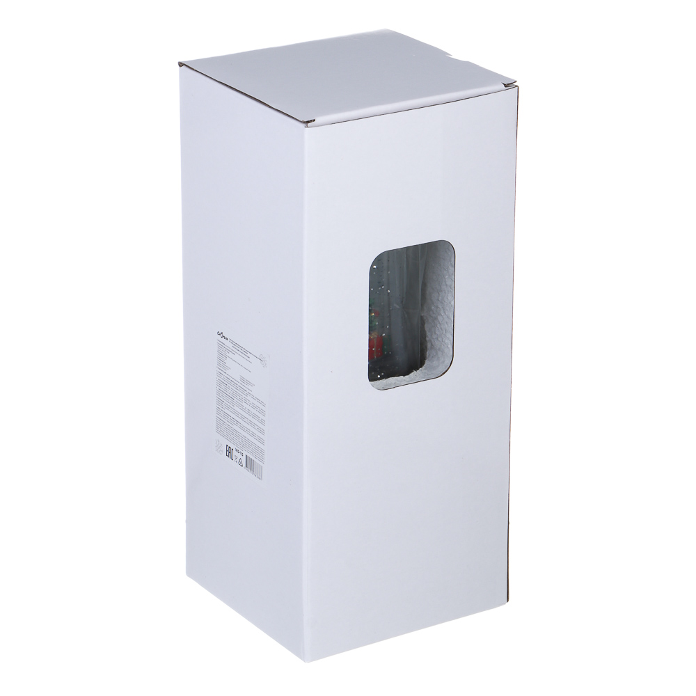 СНОУ БУМ Светильник декор. LED в виде свечи со снегом, 8х8х27см, PC, ABS, вода,3хAAA/USB,2реж.,3диз. - #8