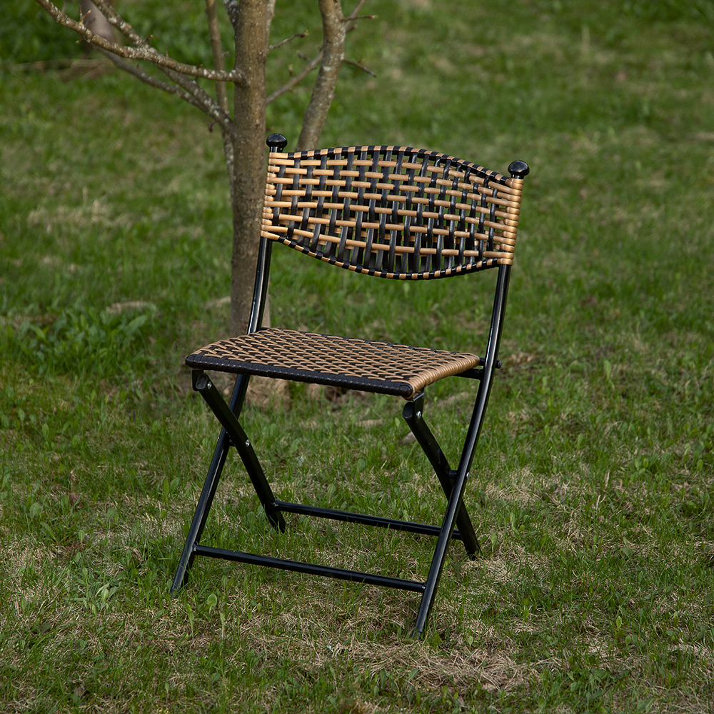 INBLOOM Стул складной садовый плетеный, 35х37х58см - #8