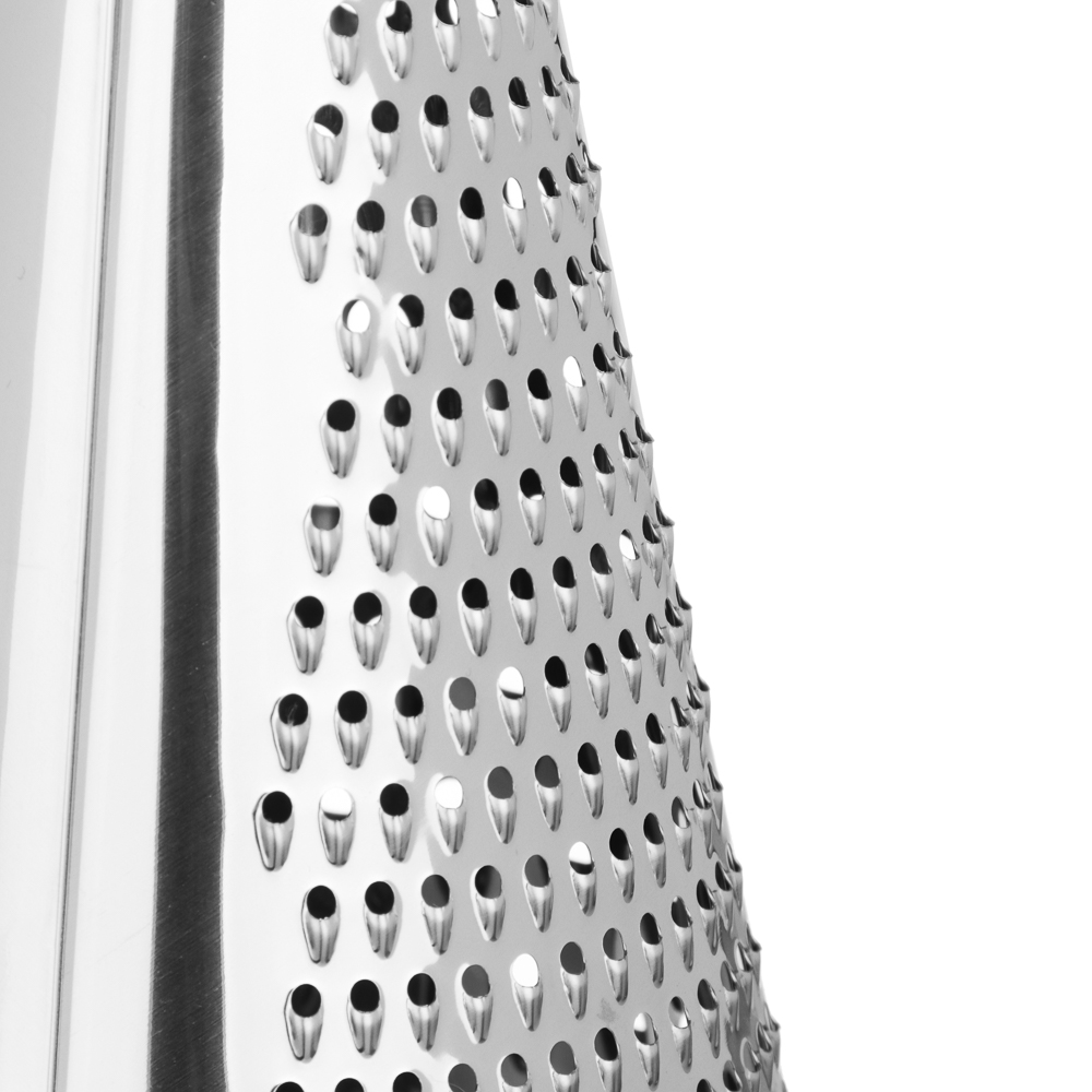 Терка 3-х сторонняя тм VETTA 25см, нерж.сталь, пластик. ручка - #2