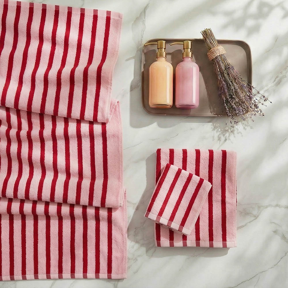 Полотенце махровое тм PROVANCE Черри 70х130см, 380 г/м2, 100% хлопок, 2 дизайна - #3