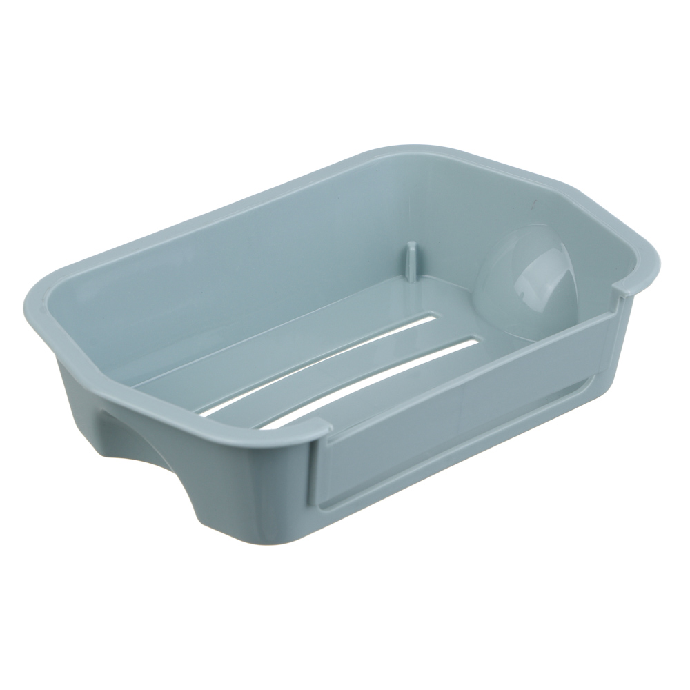 VETTA Classic Мыльница настенная, пластик, 15,5x10x3,5 см, оливковый - #1