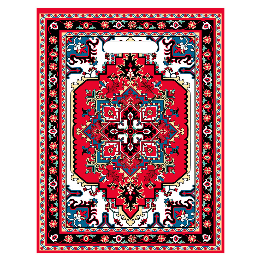 Пакет с вырубной усиленной ручкой 31x40см "Галамарт" 4 дизайна в асс. - #2