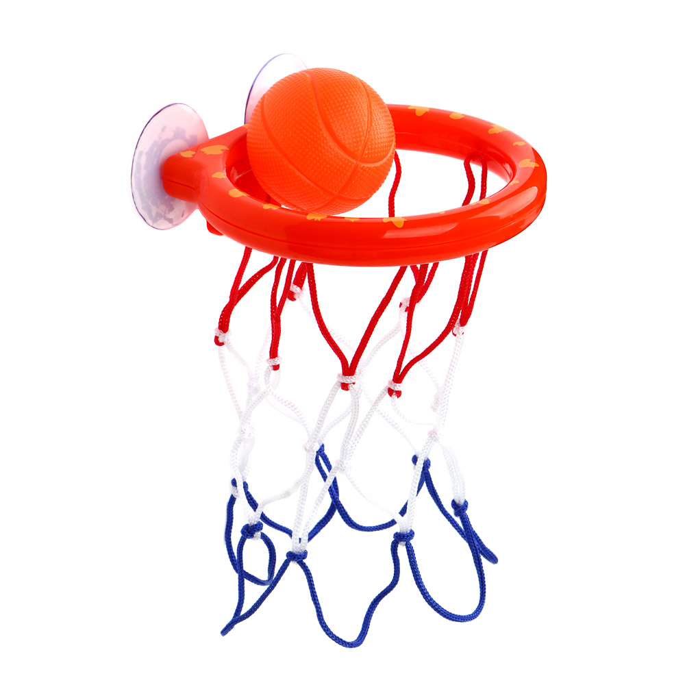 SILAPRO Набор для мини-баскетбола на присосках (корзина d14см-1шт; мяч 5.5см-3шт), пластик - #2