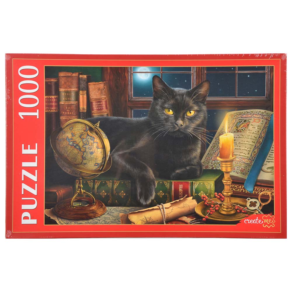 Пазлы "Картины" Рыжий кот, 1000 деталей - #2
