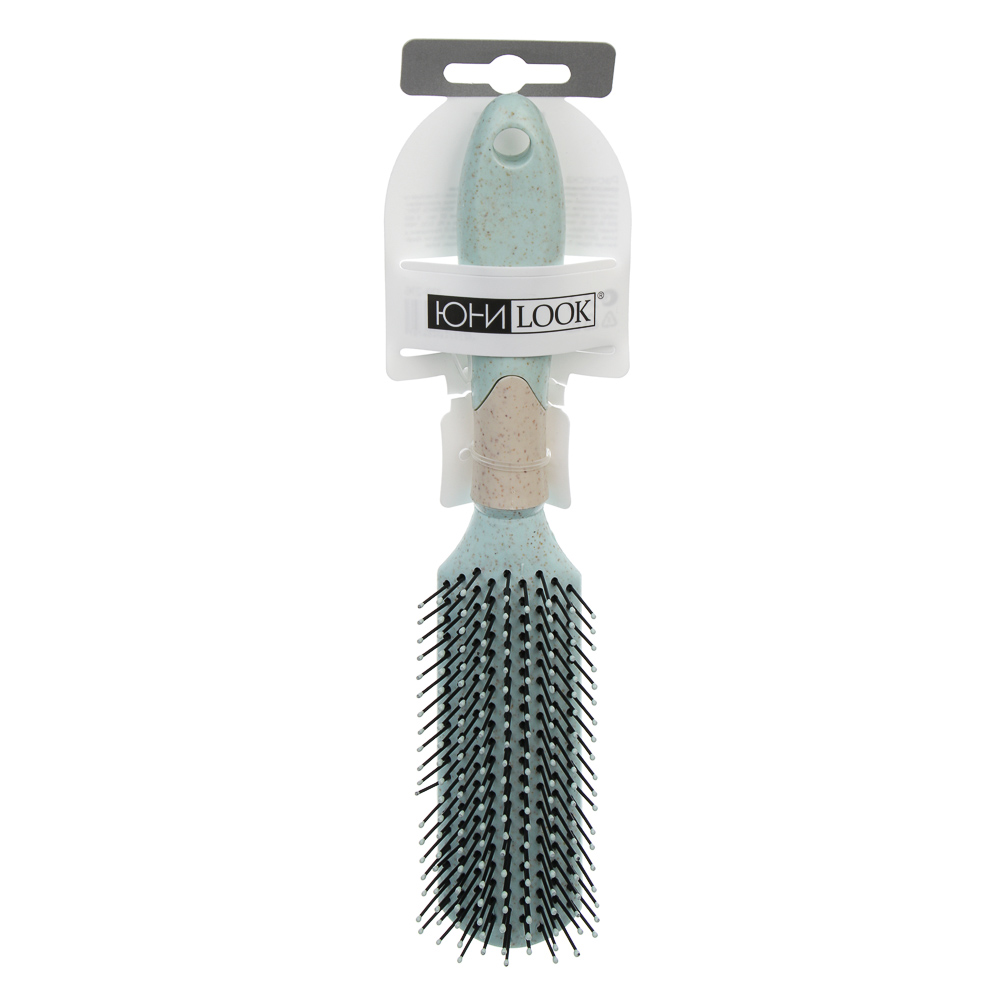 ЮНИLOOK Расческа массажная Пастель, пластик, 22,8х4см, 4 цвета, #1 - #18