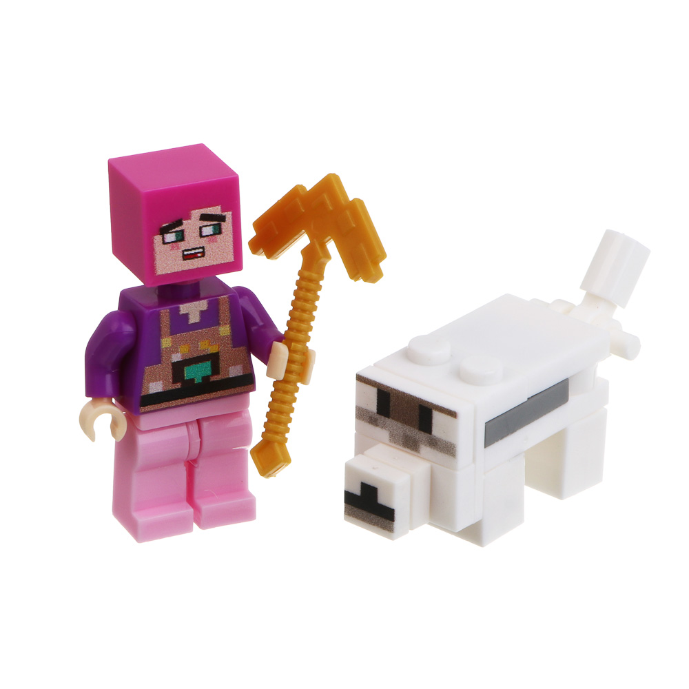 ИГРОЛЕНД Конструктор "Квадратный мир" 8 в 1, 8х3,5х11 см, ABS, 8 видов - #6