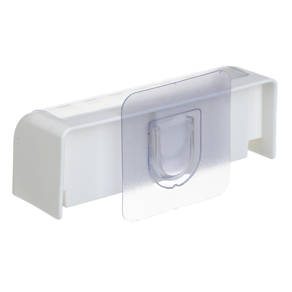 VETTA Classic Держатель для зубных щеток, пластик, 13,5x4,5x5 см, молочный - #4