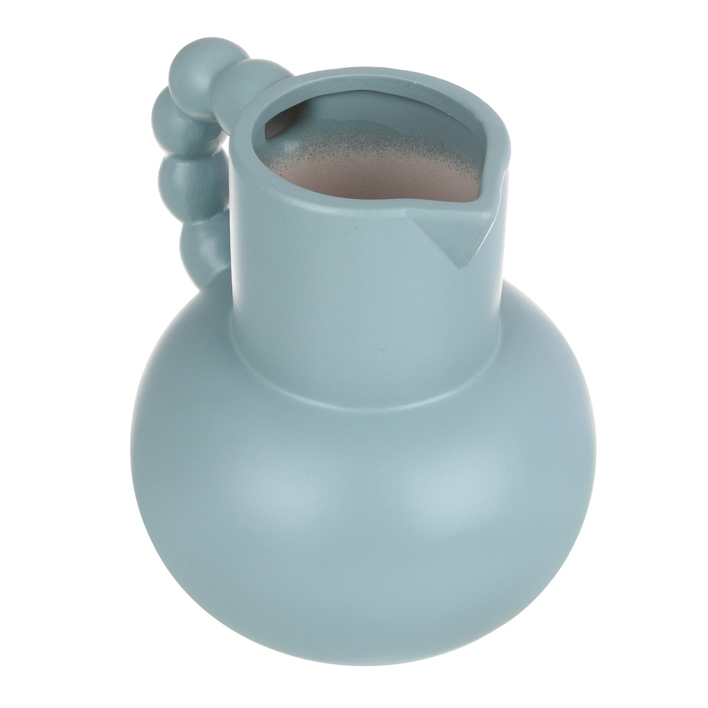 Ваза керамическая, 16x18,5x19 см, керамика, цвет синий - #3