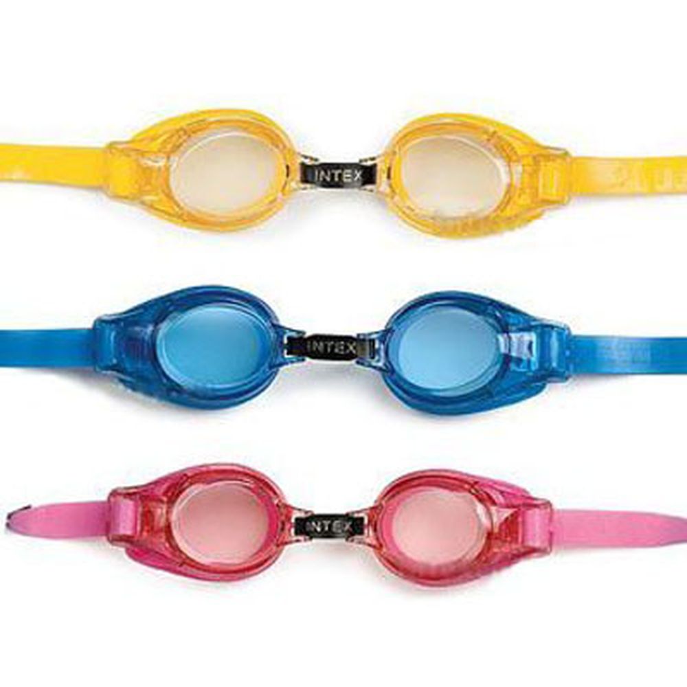 Очки для плавания, возраст от 3 до 8 лет, 3 цвета, INTEX "JUNIOR", 55601 - #1