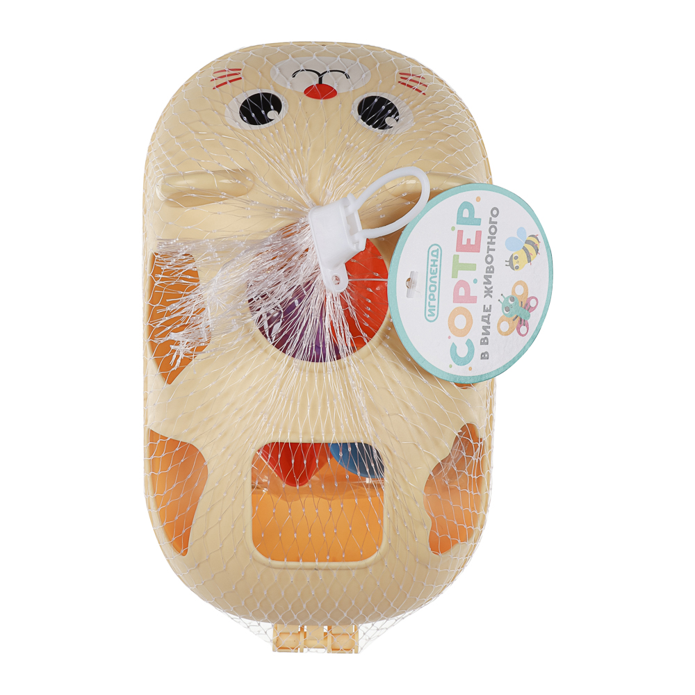 ИГРОЛЕНД Сортер в виде  животного, пластик, 15х10,5х22см - #19