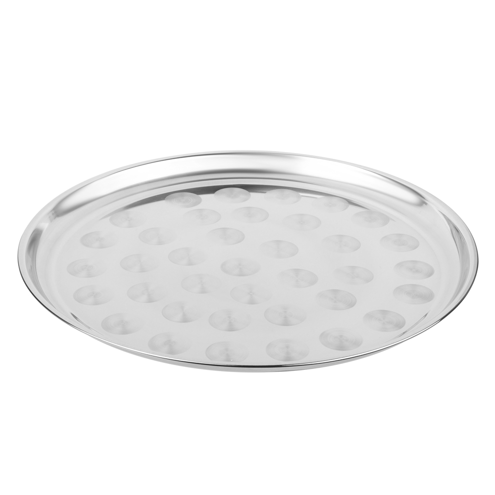 VETTA Поднос круглый 35см, нерж.сталь - #1