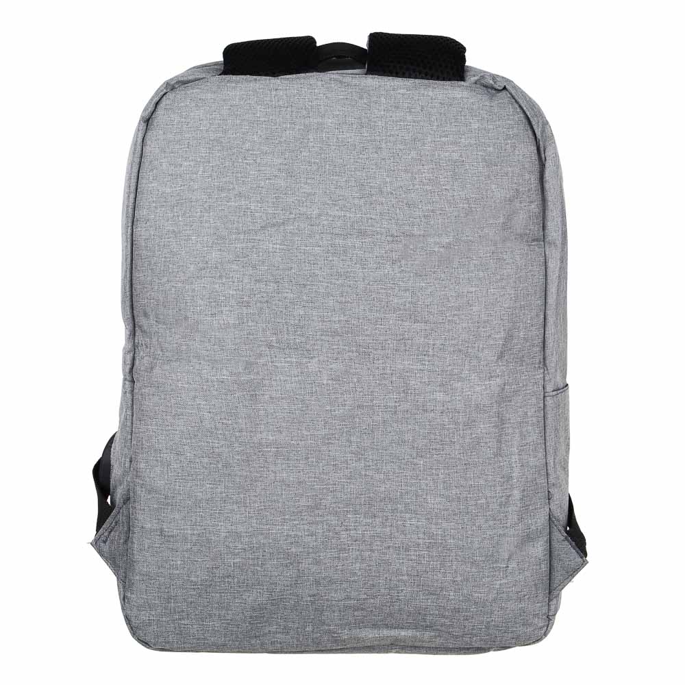 Рюкзак подростковый, 45x30x14см, 2 отд, 3 кармана, холст, отделка искусственной кожей, 2 цвета - #5