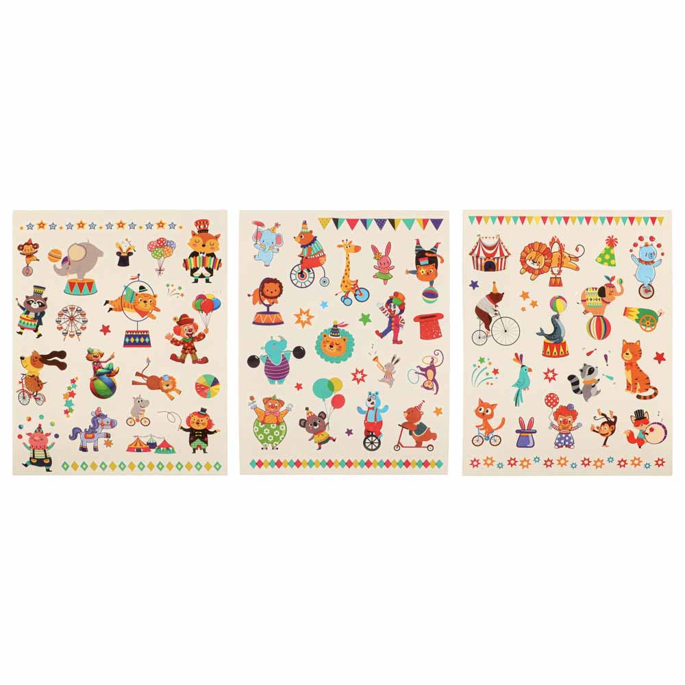 НД ПЛЭЙ Наклейки-татуировки, бумага, 11,8х19см, 2 листа, 4 дизайна - #5