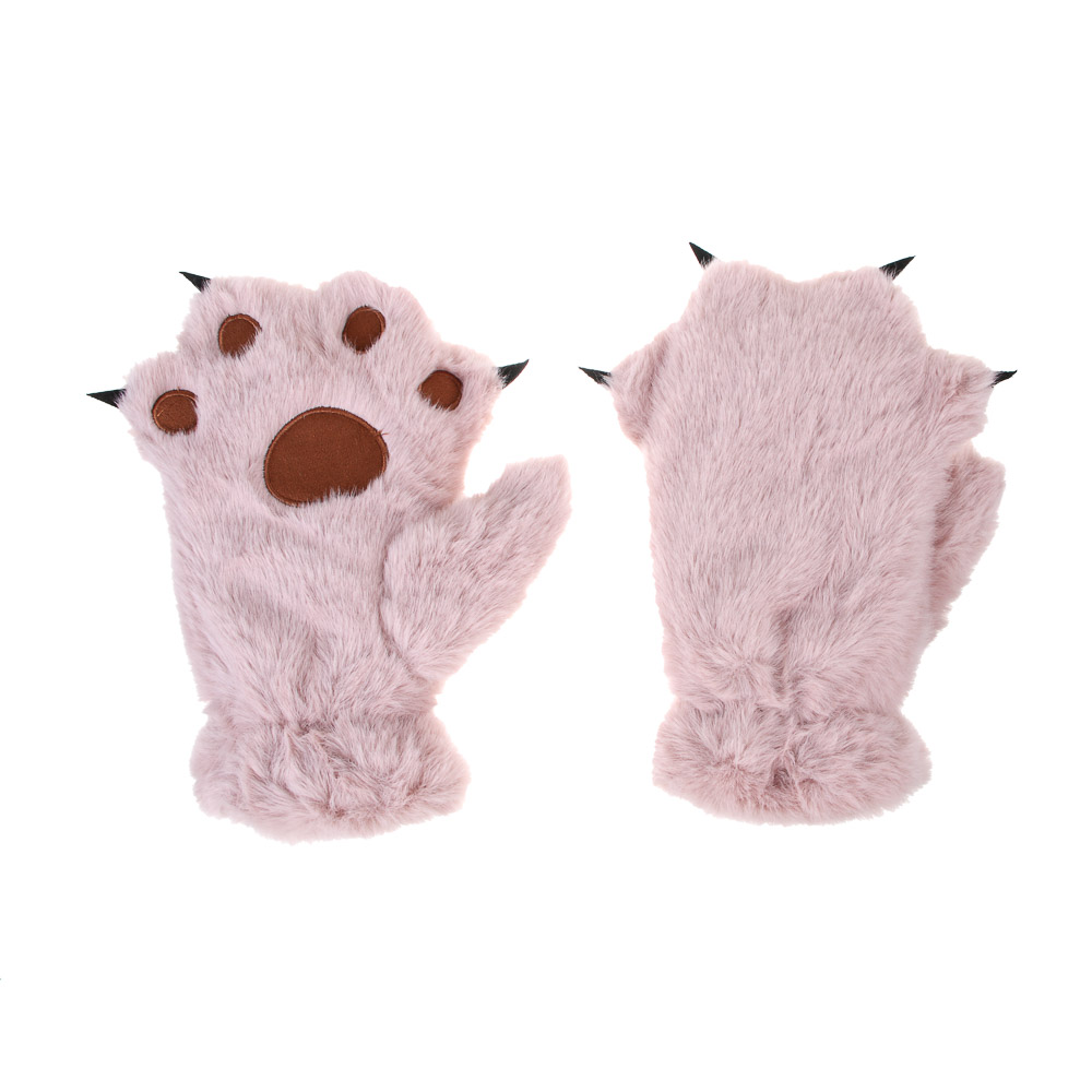 GALANTE Рукавицы женские из экомеха, р.18-20, 50% акрил, 50% полиэстер, цвета в ас-те, ОЗ25-16 - #3