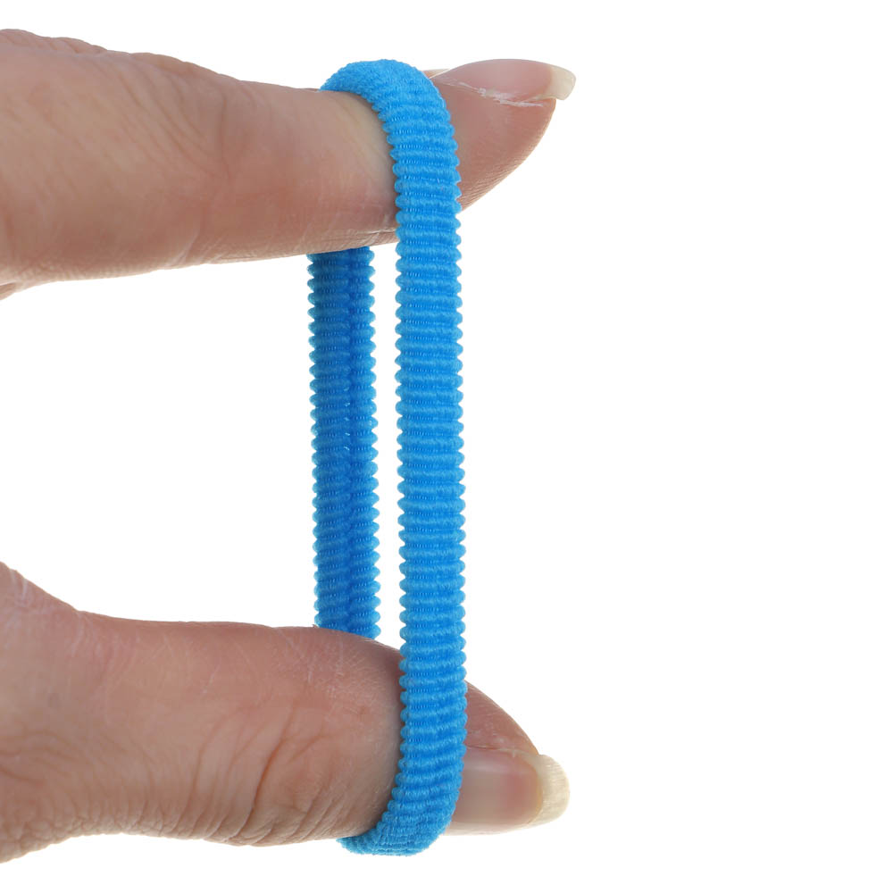 Резинки для волос ЮНИLOOK 30шт, d3,5см, полиэстер, 4-5 миксов цветов, ACS-88 - #6