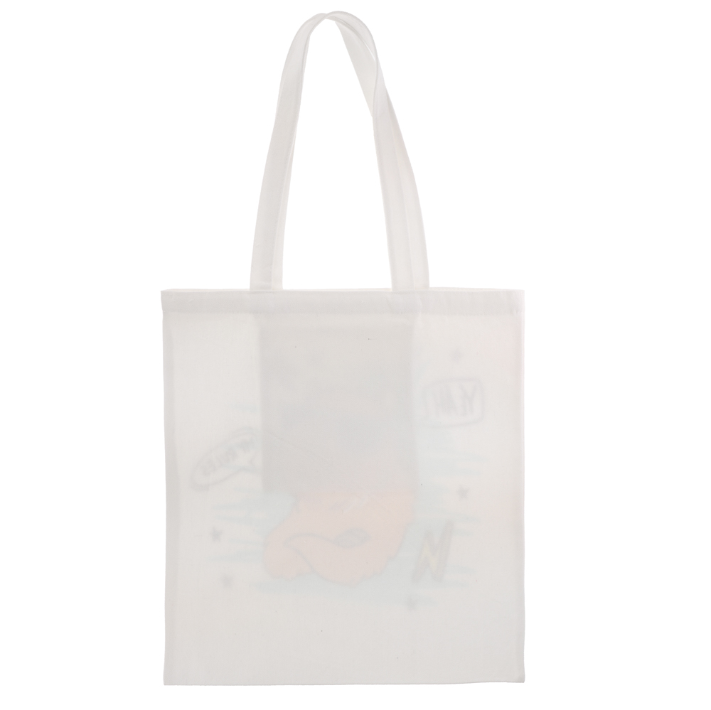 Сумка-шоппер, "Панды/Капибары", 38x42см, длина ручек 58 см, внутр. карман, полиэстер, 6 дизайнов - #10