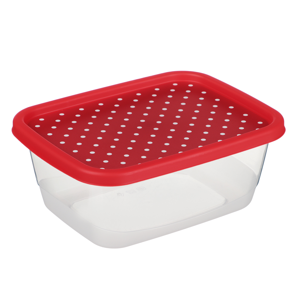 Пасха Контейнер для продуктов прямоугольный 0,85л, пластик, 2 дизайна - #2
