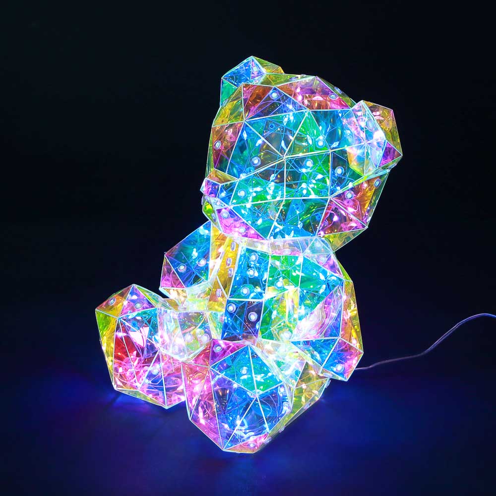 СНОУ БУМ Медвежонок, 16х24 см, 150 LED, постоянное свечение, USB - #2