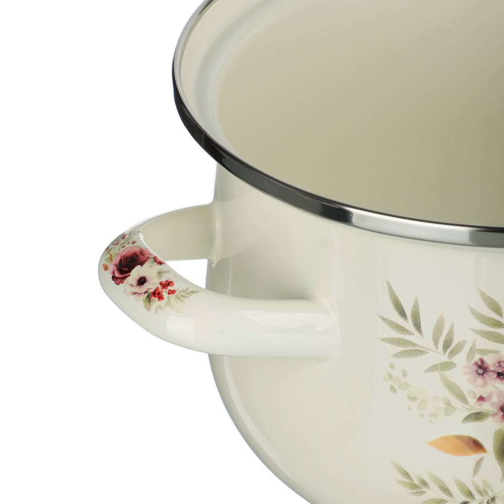 Кастрюля эмалированная VETTA Лаура, 18см, 2л, индукция - #3