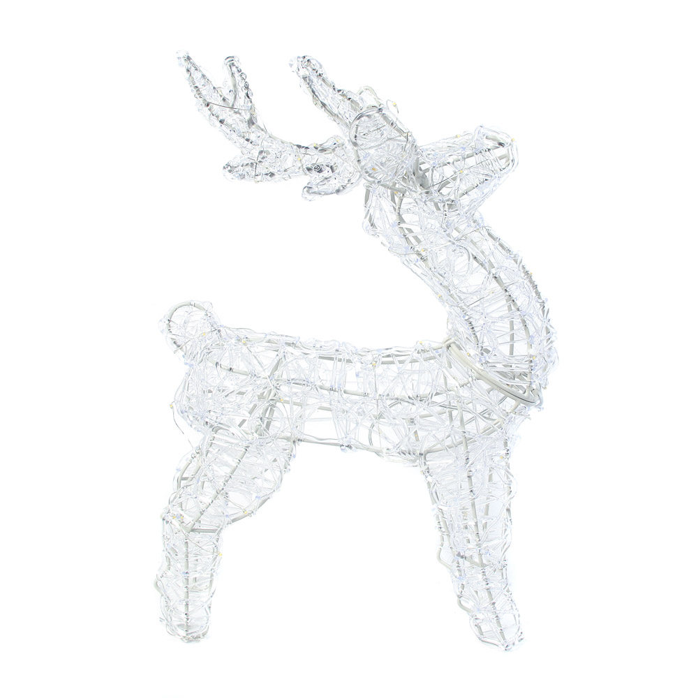 СНОУ БУМ Олень, 100 LED, 65 см, белый, постоянное свечение - #2