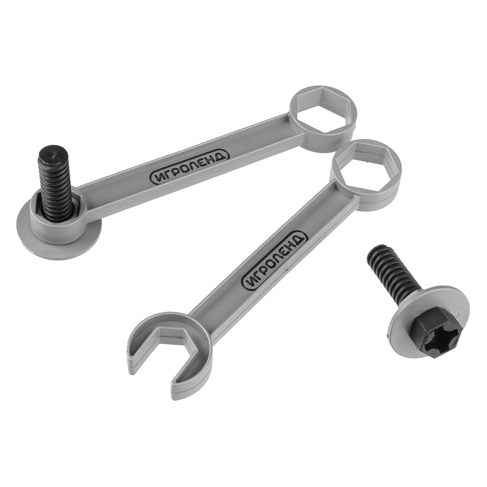 ИГРОЛЕНД Набор инструментов ключи и гайки, PP, 10х20х2 см - #4