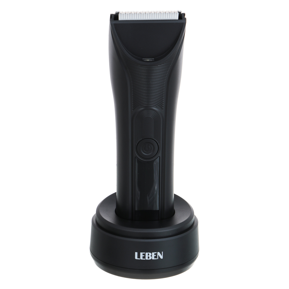 LEBEN Машинка для стрижки, керам.ножи, 600 мА/ч, дисплей, 1 час работы, 1 скорость, насадки - #2