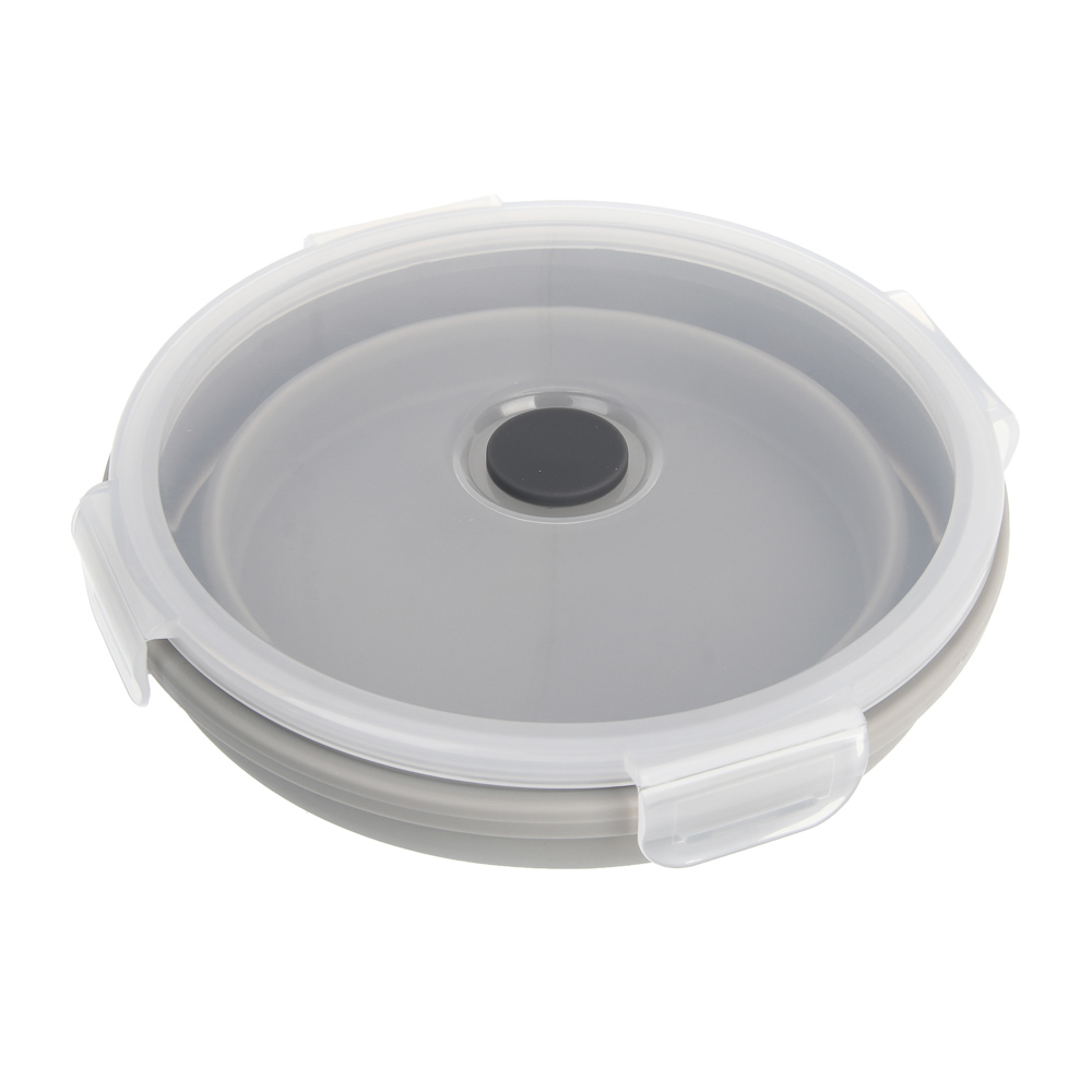 Миска складная туристическая тм BY Русские Супергерои, с крышкой, 750мл, силикон - #6