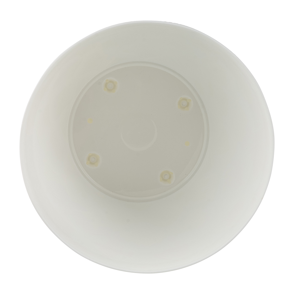 Горшок для цветов с поддоном "Мираж" 3,7л, d19,5см, цв.белый - #4