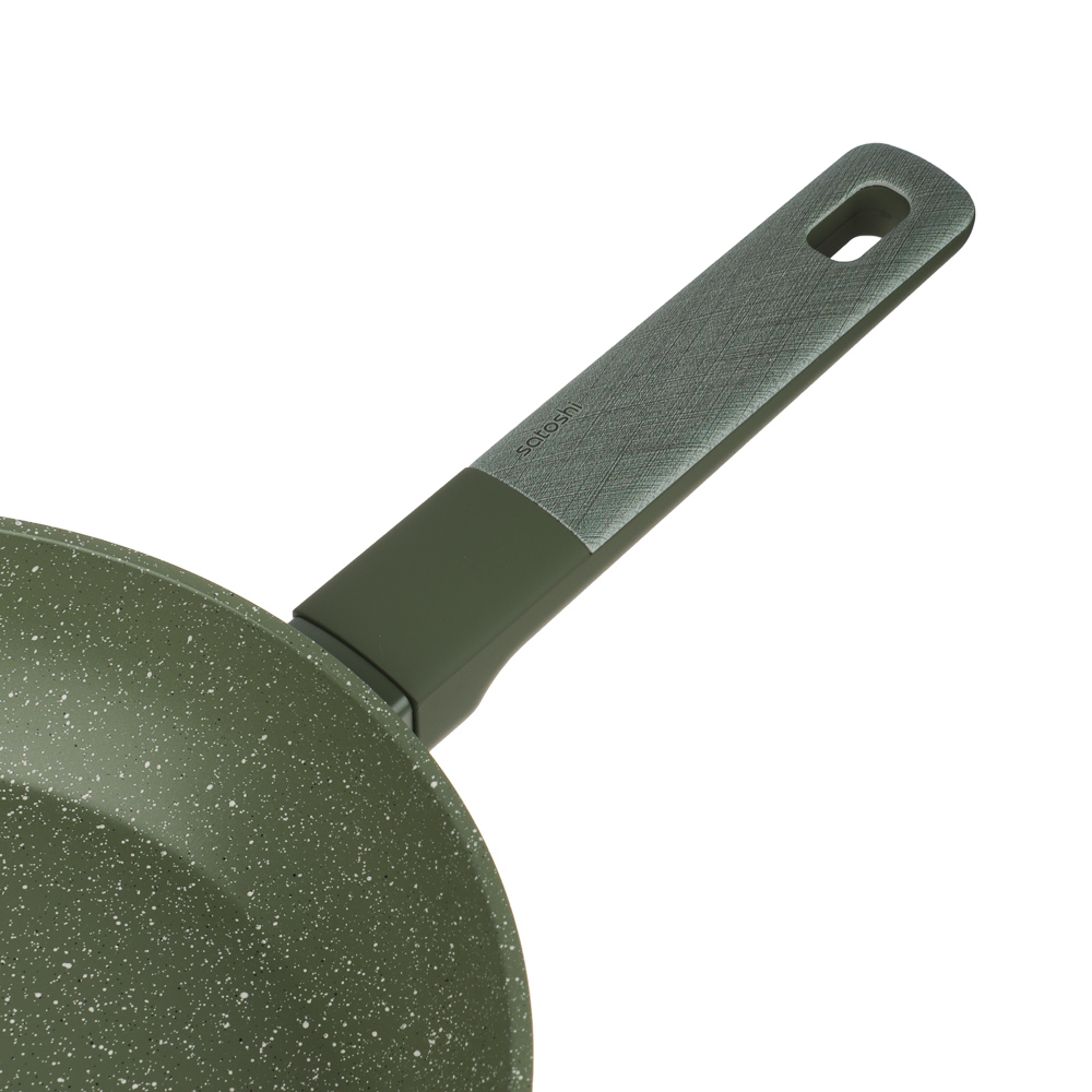 SATOSHI Кантри Сковорода литая d24см, антипригарное покрытие мрамор, индукция, 3 цвета - #7