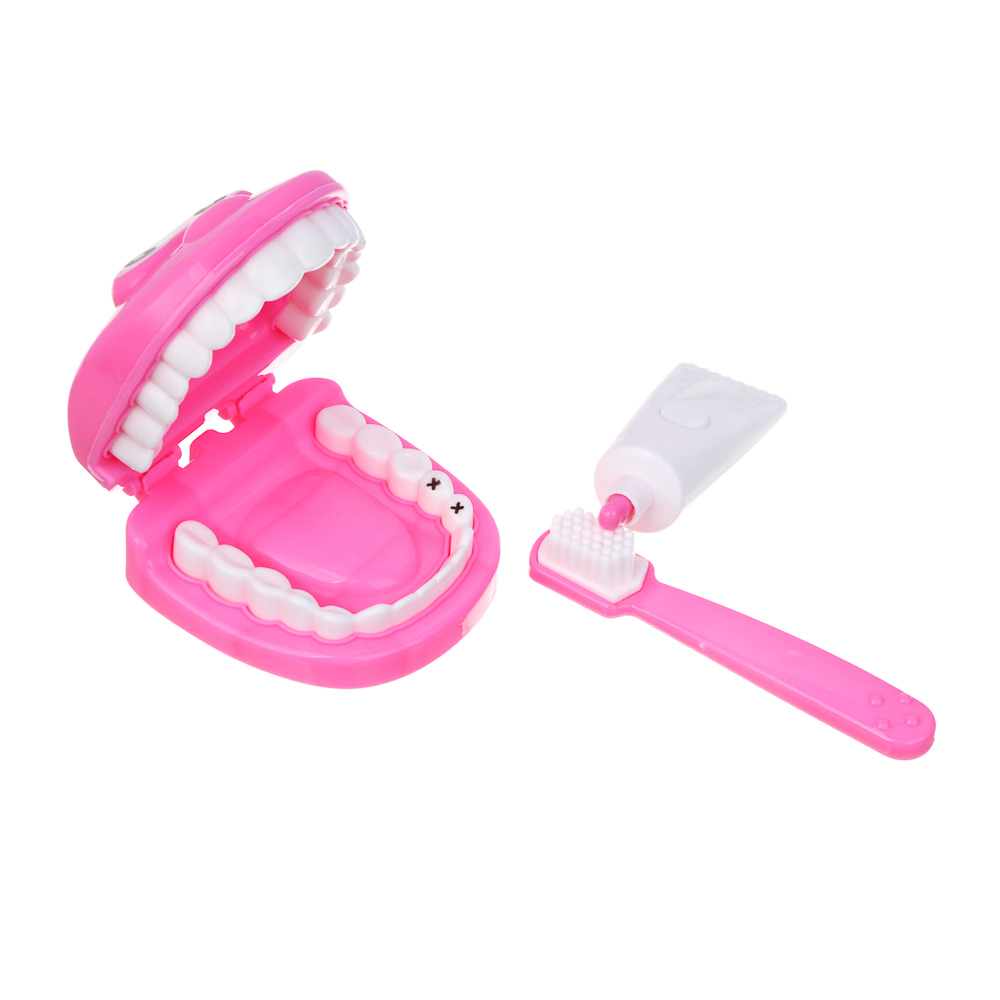 ИГРОЛЕНД Набор игровой профессии мини "Стоматолог", PP, ABS, 16х5х34,5см - #5