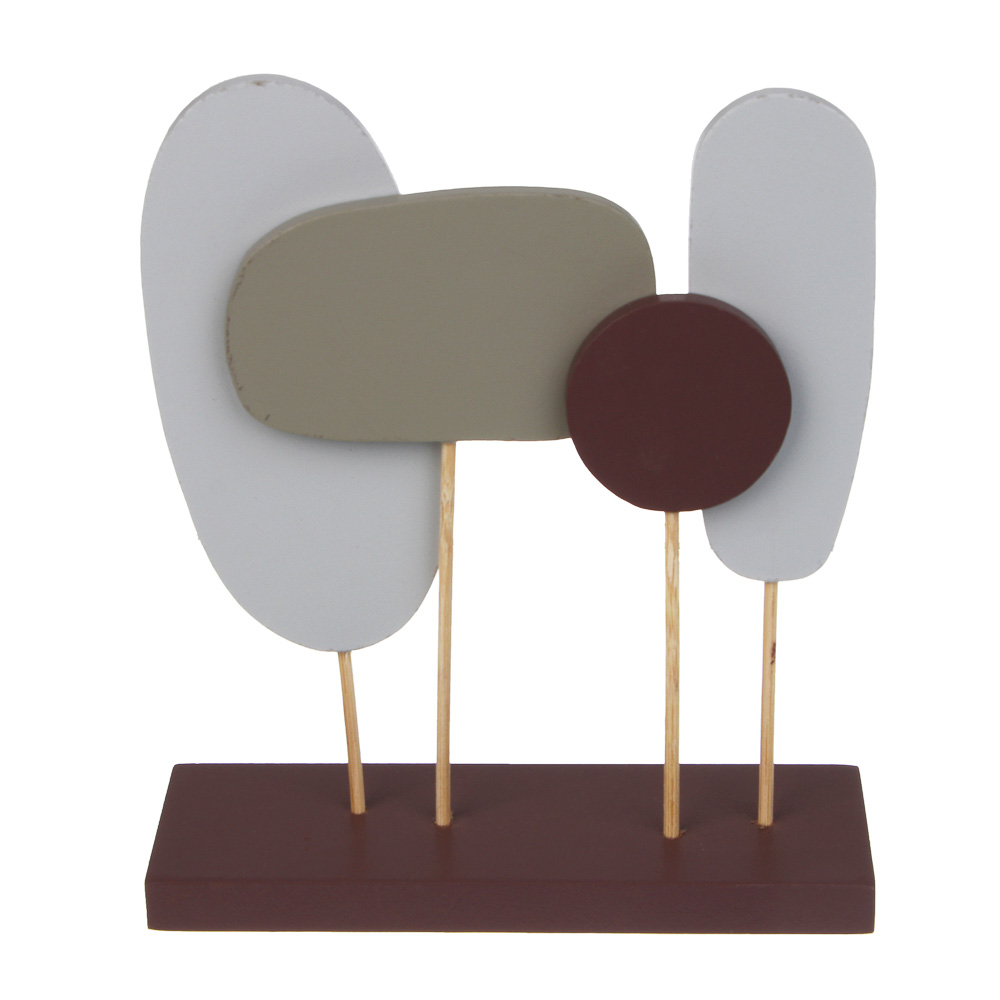 Декор на подставке "Абстракция", 15х5х18 см, МДФ - #3