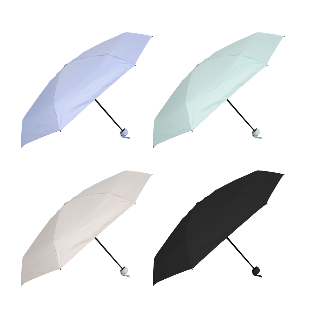 Мини-зонт, механика, 50 см, 4 цвета - #1