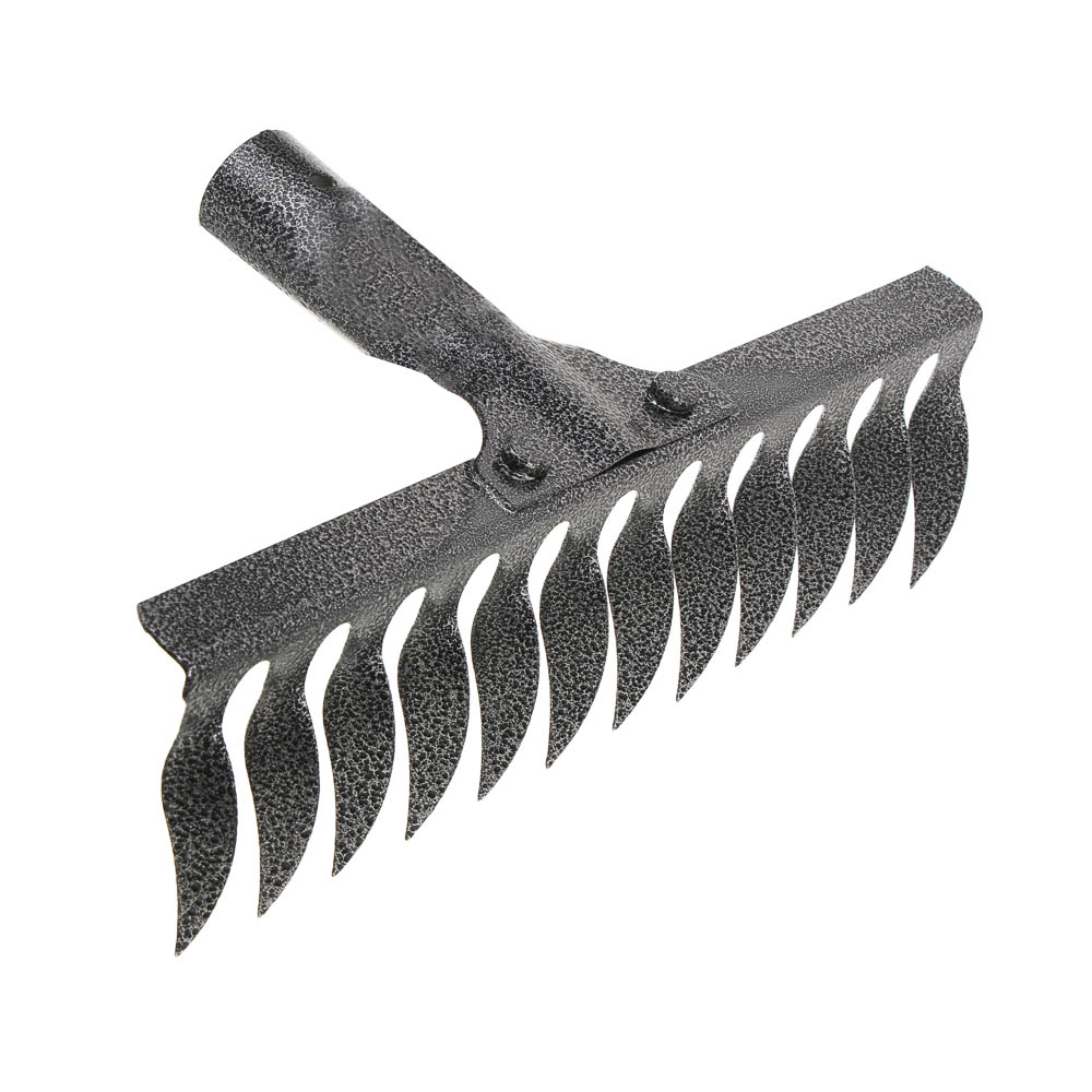 Грабли витые 12-зубьев б/ч, порошковый окрас,0.2 см, сталь - #1