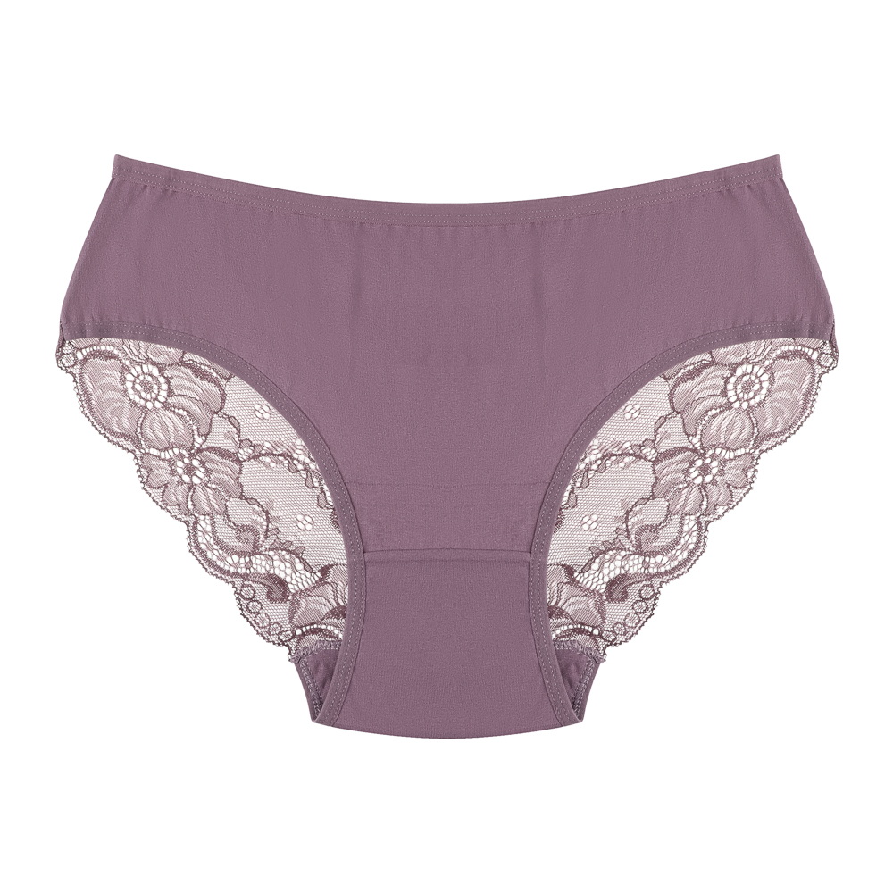 Трусы женские с кружевом, р.46-48, 95% хлопок, 5% спандекс, Cotton #9922 - #13