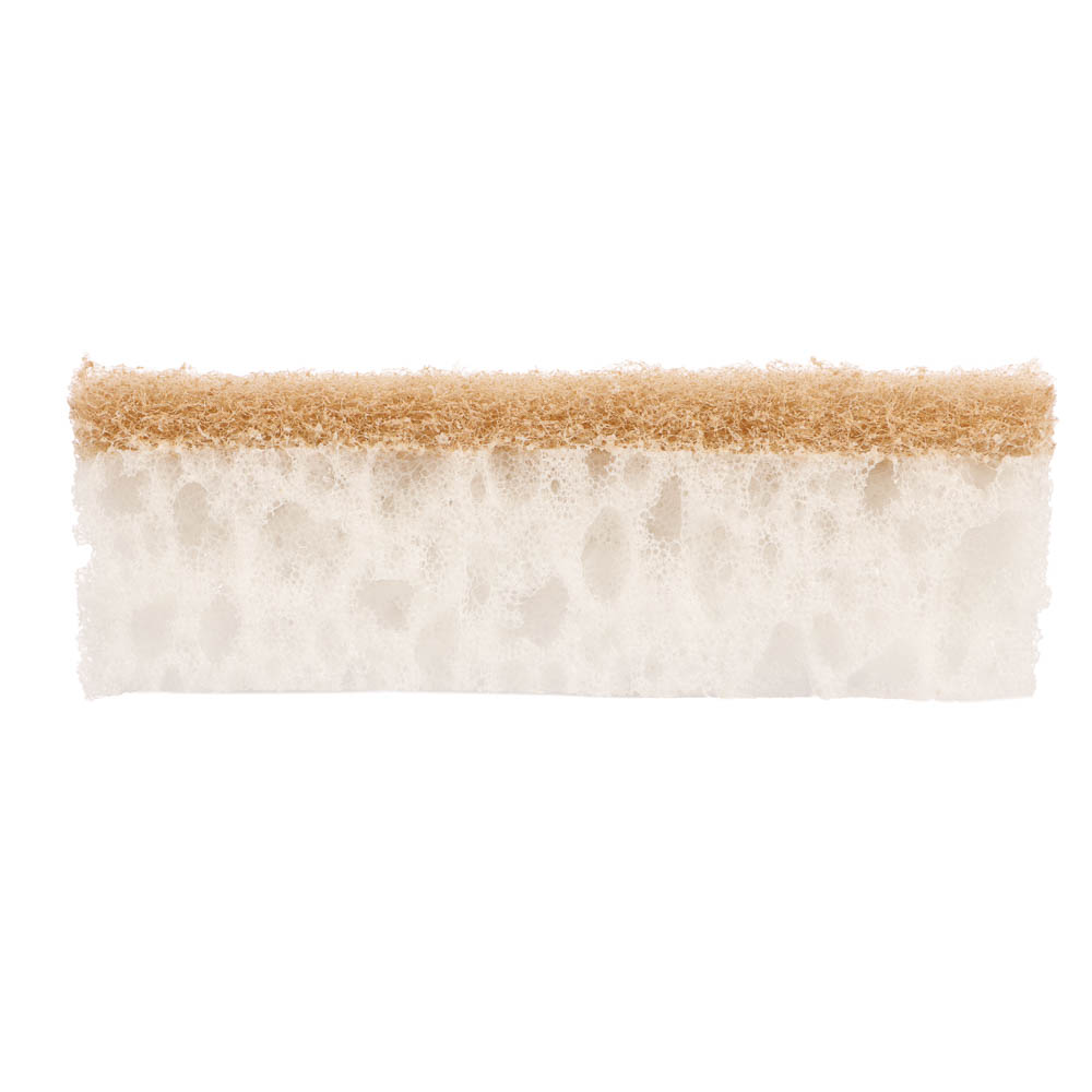 VETTA Набор губок для мытья посуды, 5 шт, 98x66x30мм, коралл белый - #3