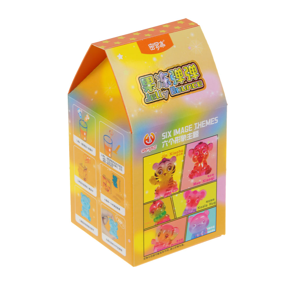 Набор для творчества фигурка из мягкого геля с формочкой, 7,5х7,5х14см, PP, силикон, микс - #19