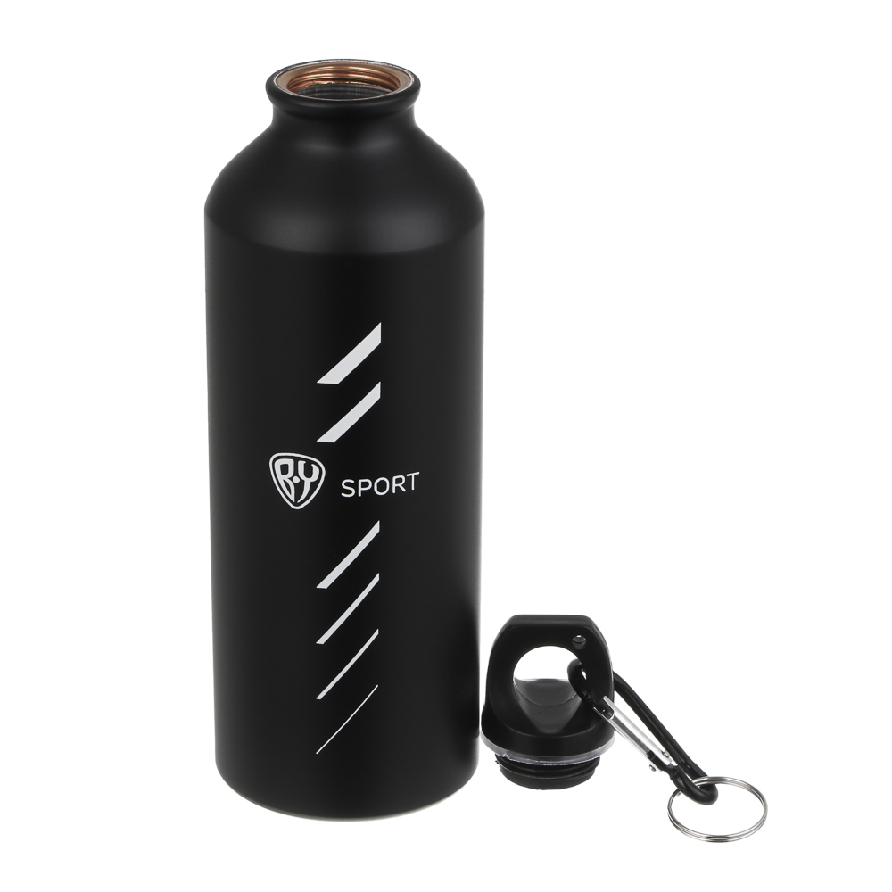 Бутылка для воды велосипедная, тм BY SPORT, 21х6.5см, 500мл, алюминий - #4