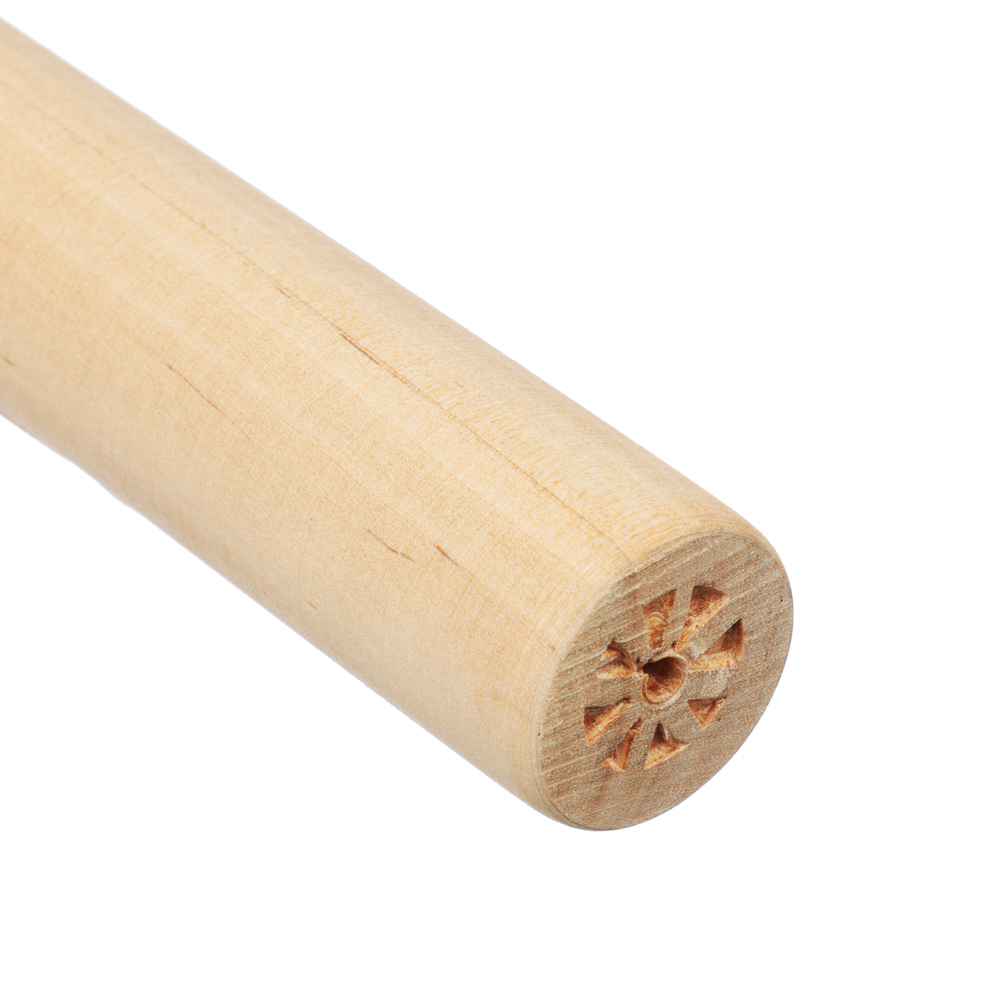 Скалка деревянная, 30х3см - #3