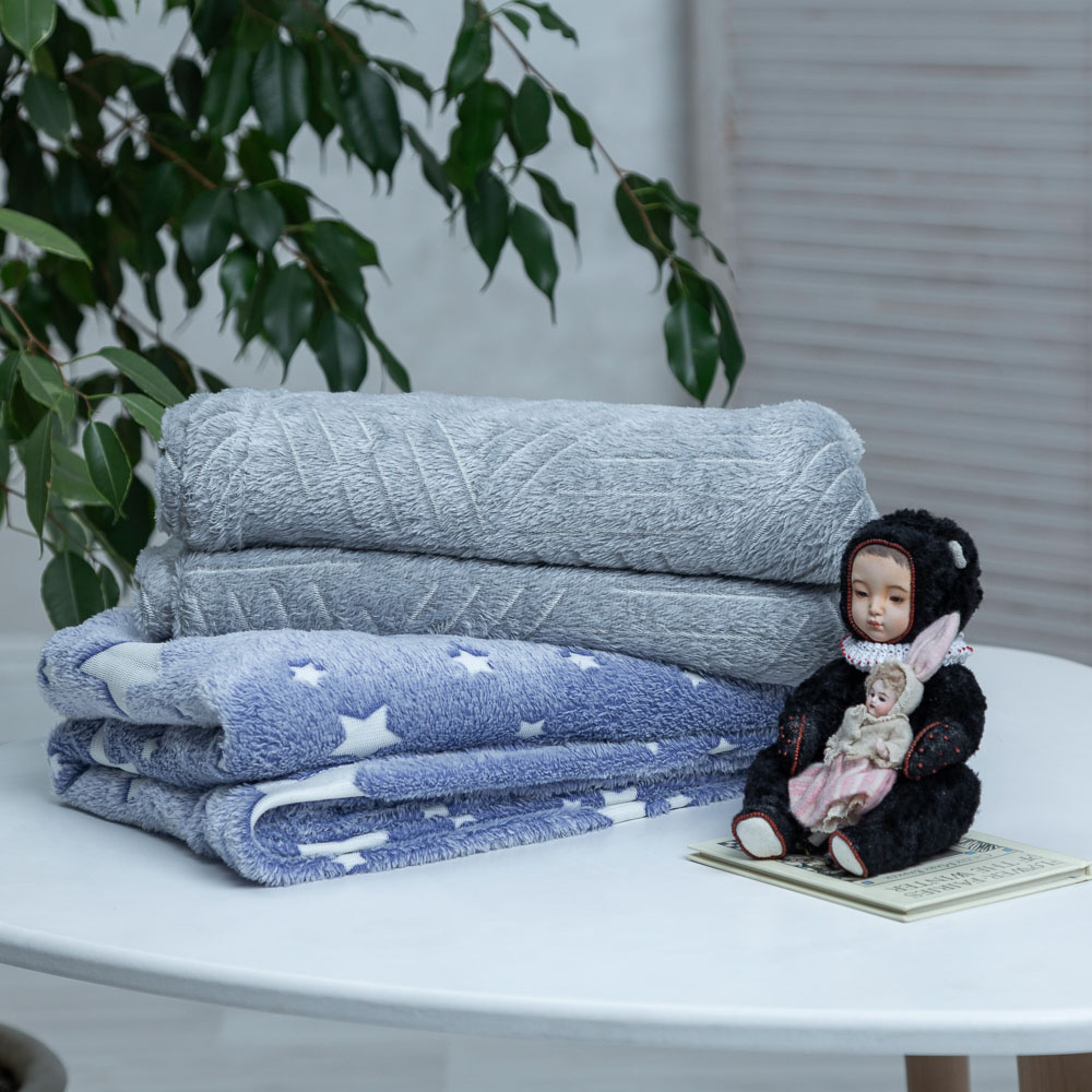 PROVANCE Плед, 130х150см, 180гр/м, "Бамбук", 2 дизайна - #3