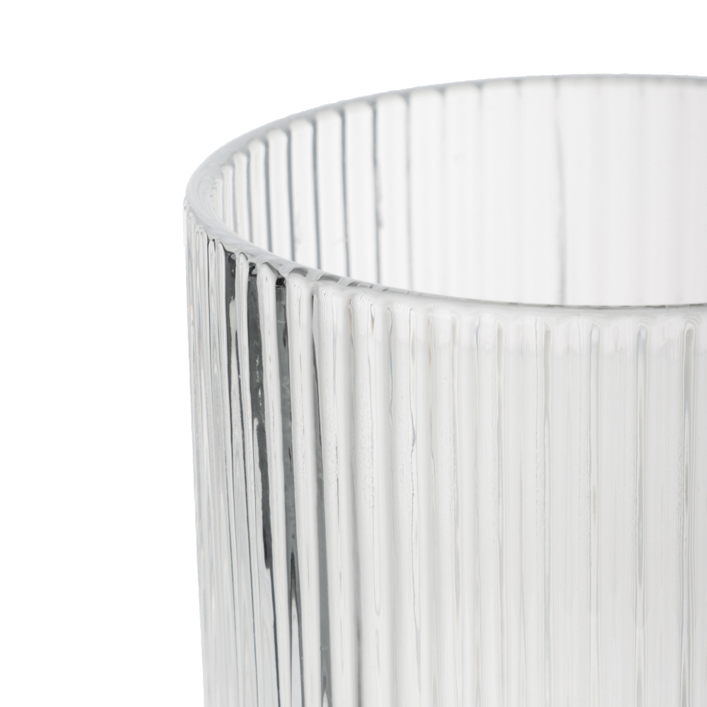 MILLIMI Бокал для вина Грея, 240мл, стекло, прозрачный, рифленый - #3